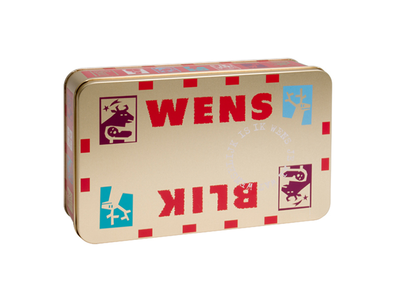 208 x 132 x 60 mm rectangular tin wish tin