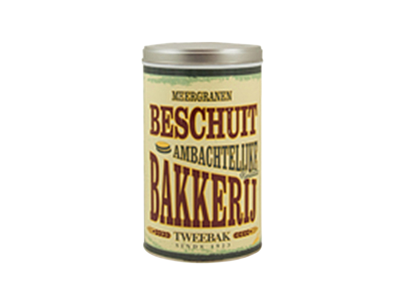 Ø 125 x 210 mm nostalgic rusk tin