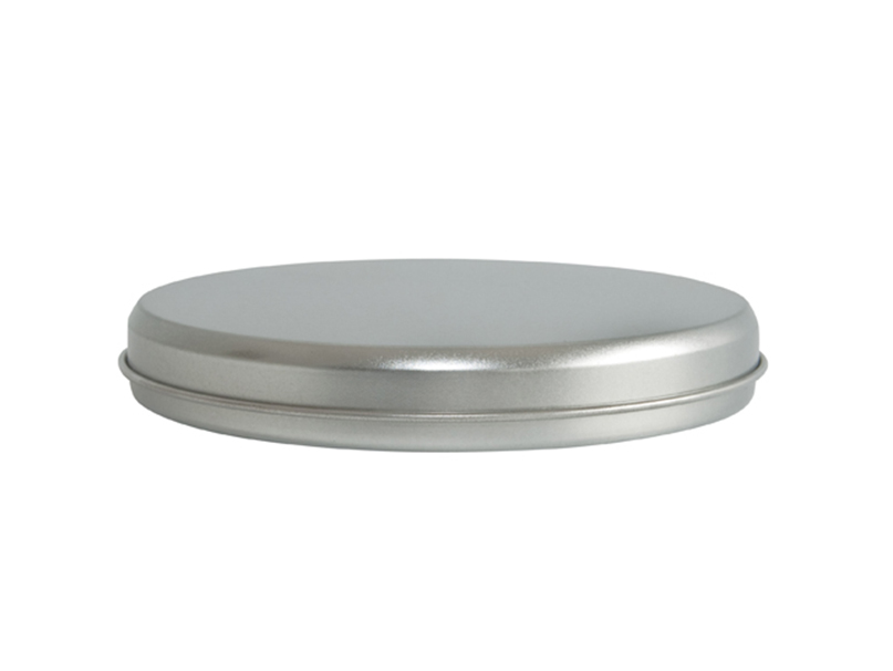 Ø 125 x 20 mm round flat CD tin